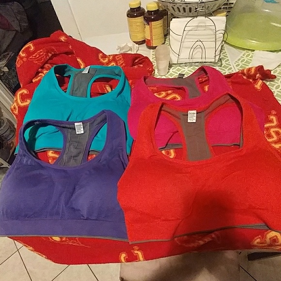 4pk LR/XL SPORTS BRAS - Picture 1 of 5